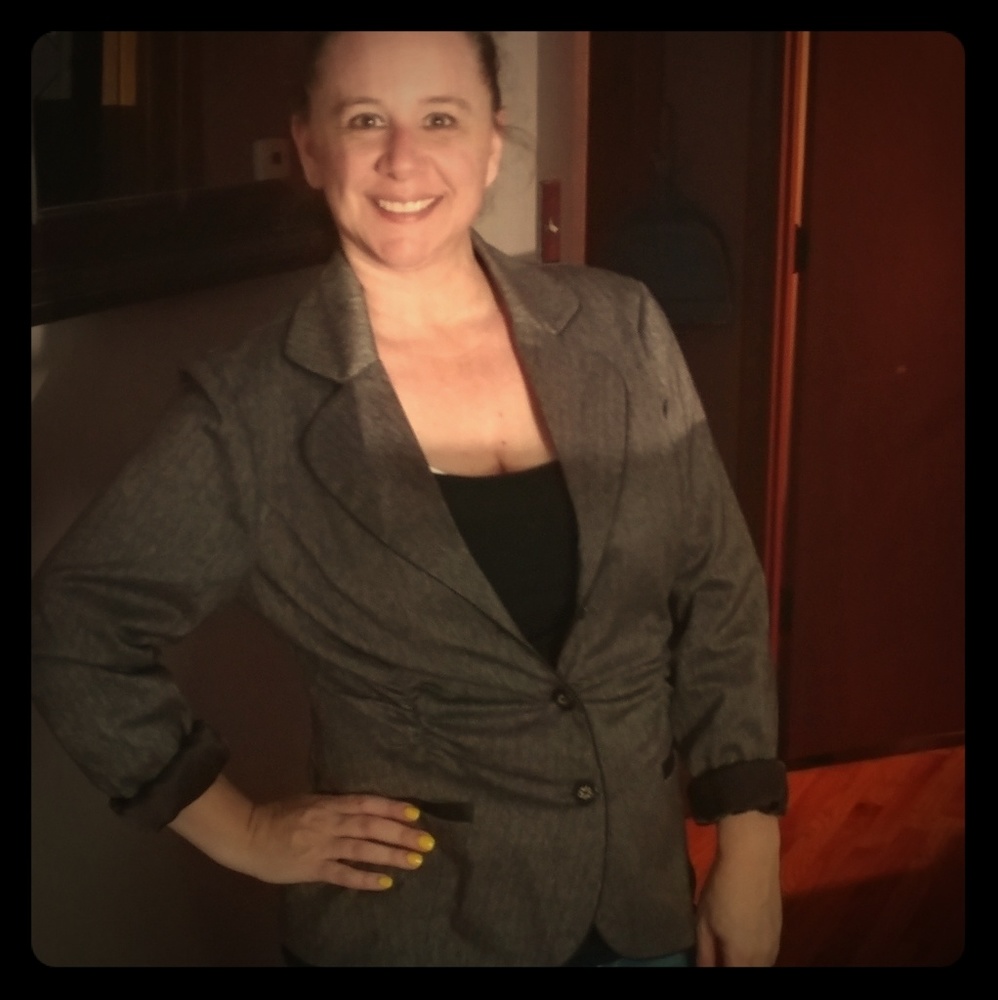 Brown Jacket with Satin Lining